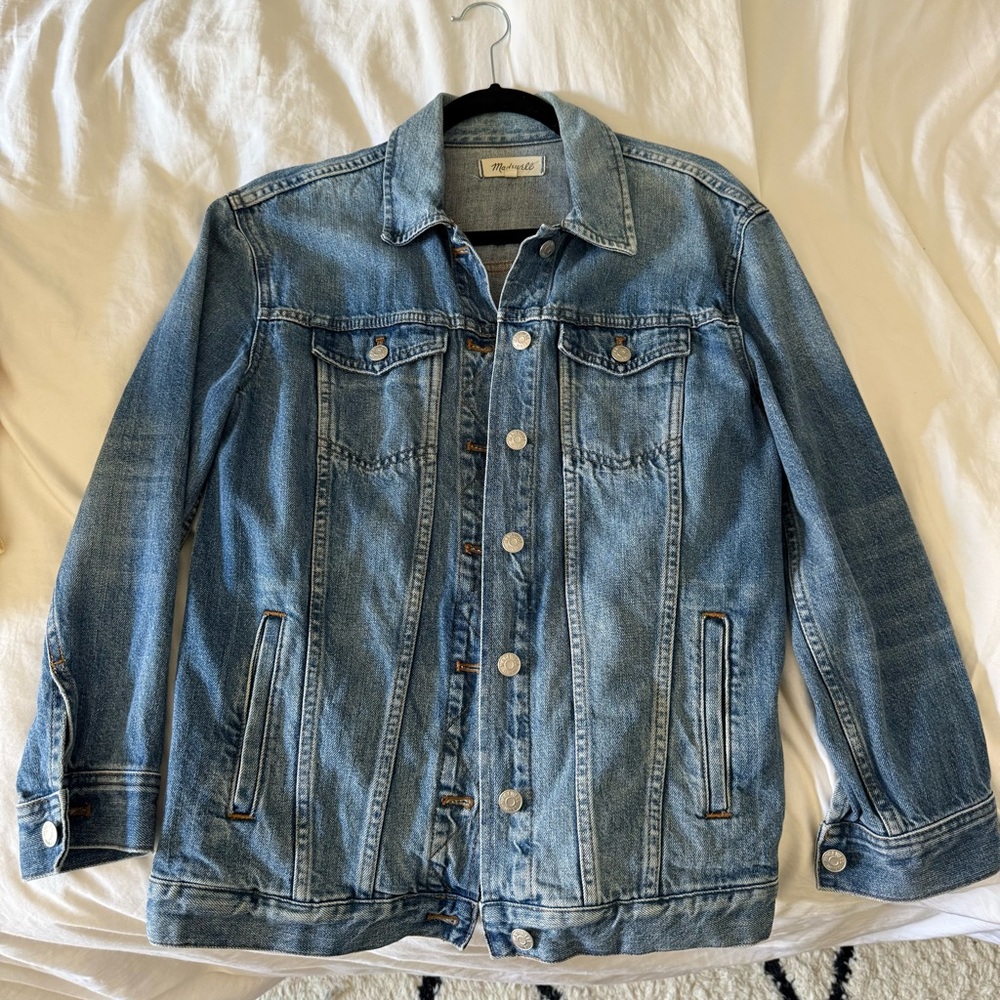 Madewell Blue Jean Jacket with Relaxed Fit